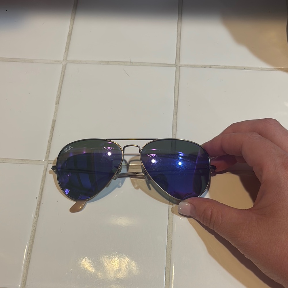 Ray-Ban Purple Aviator Sunglasses Accessories